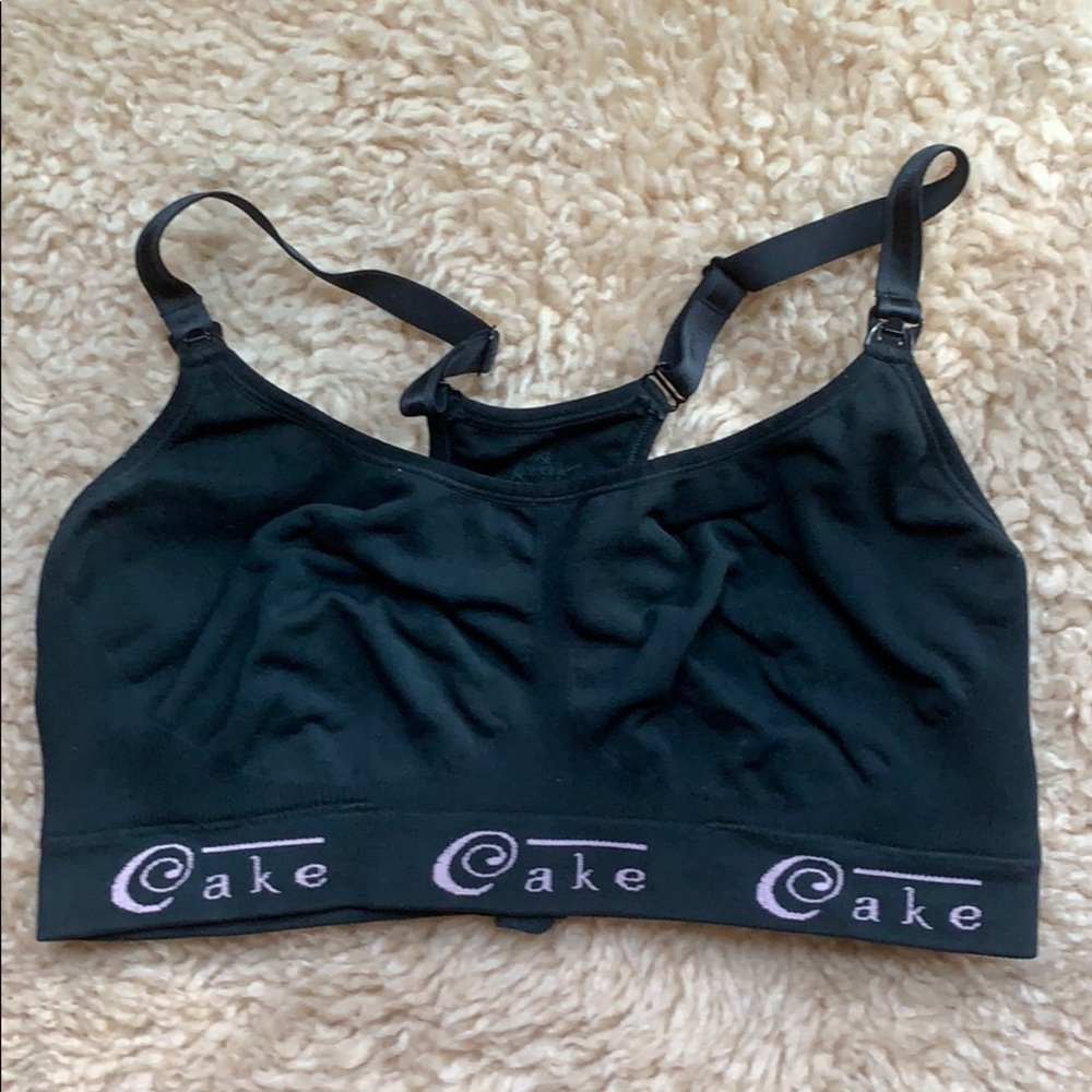 Cake.. cotton candy seamless nursing bra